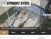 Tablet Screenshot of liphartsteel.com